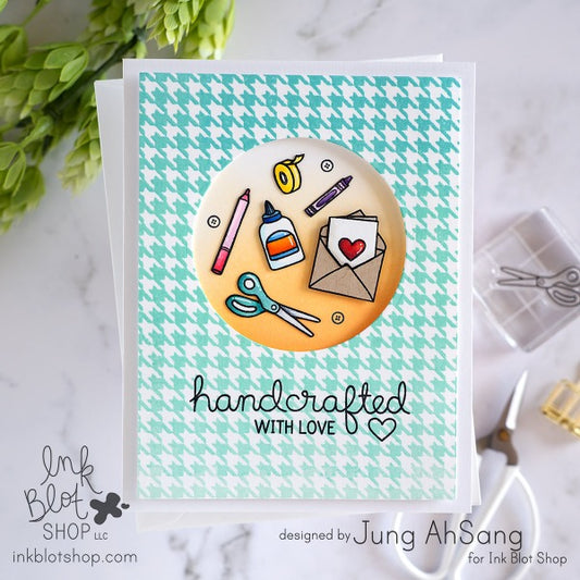 Arts & Crafts Sentiments :: 6x6 Clear Stamp Set