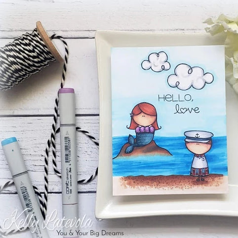 Ahoy :: 4x6 Clear Stamp Set