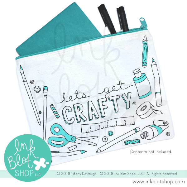 Let's Get Crafty :: Zipper Pouch