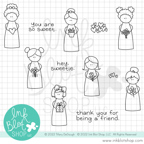 Little Sweeties :: 4x6 Clear Stamp Set