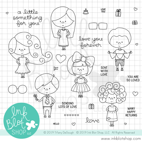 Little Something :: 6x8 Clear Stamp Set