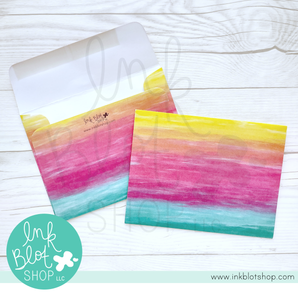 Painted Sunset Envelopes (10-pack) :: A2 Envelopes (4.375 x 5.75)