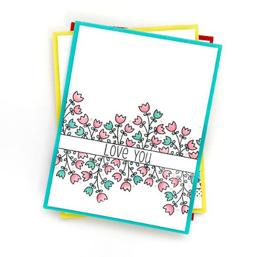 Botanical Borders :: 6x6 Clear Stamp Set