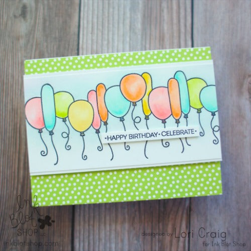 Party Borders :: 6x8 Clear Stamp Set