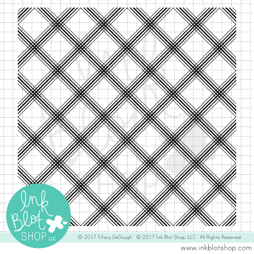 Plaid Background :: 6x6 Clear Stamp