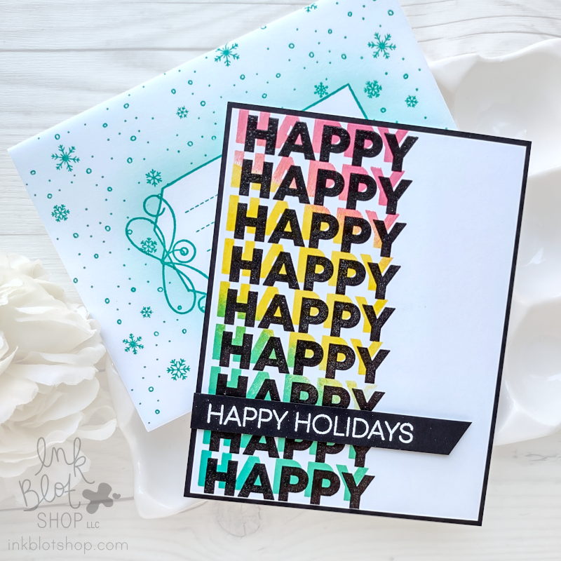 Mixed Holiday Greetings :: 4x6 Clear Stamp Set