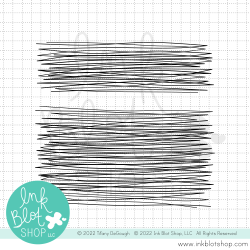 Scribble Rectangles :: 4x4 Clear Stamp Set