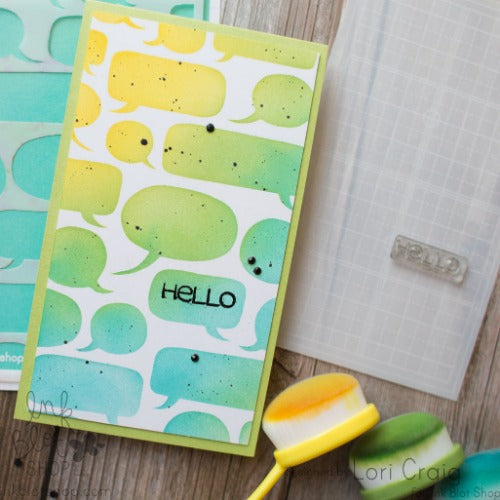 Shout Out :: 6x6 Stencil