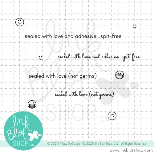 Spit-Free :: 2x4 Clear Stamp Set