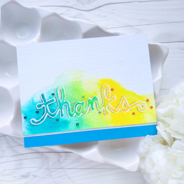Word Bubbles Say It Loud Fiskars Clear Acrylic Stamp Set 103490-1001 NEW!
