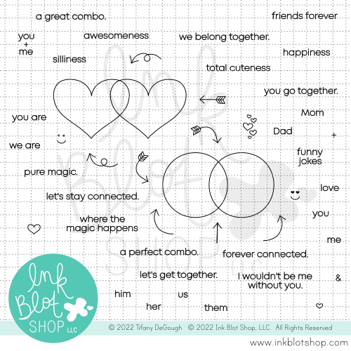 Venn Diagrams :: 4x8 Clear Stamp Set