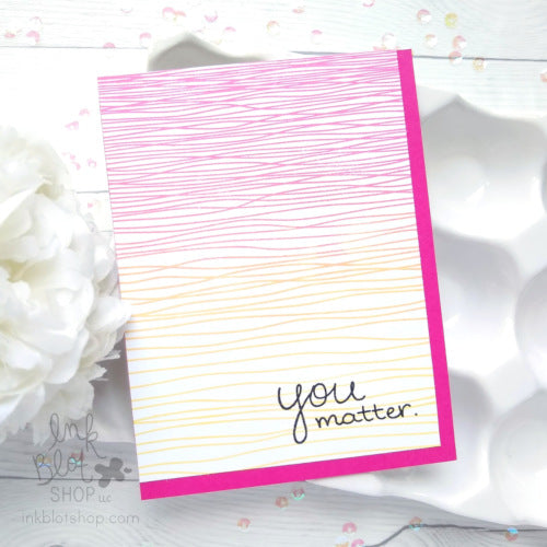 You Matter :: 3x4 Clear Stamp Set