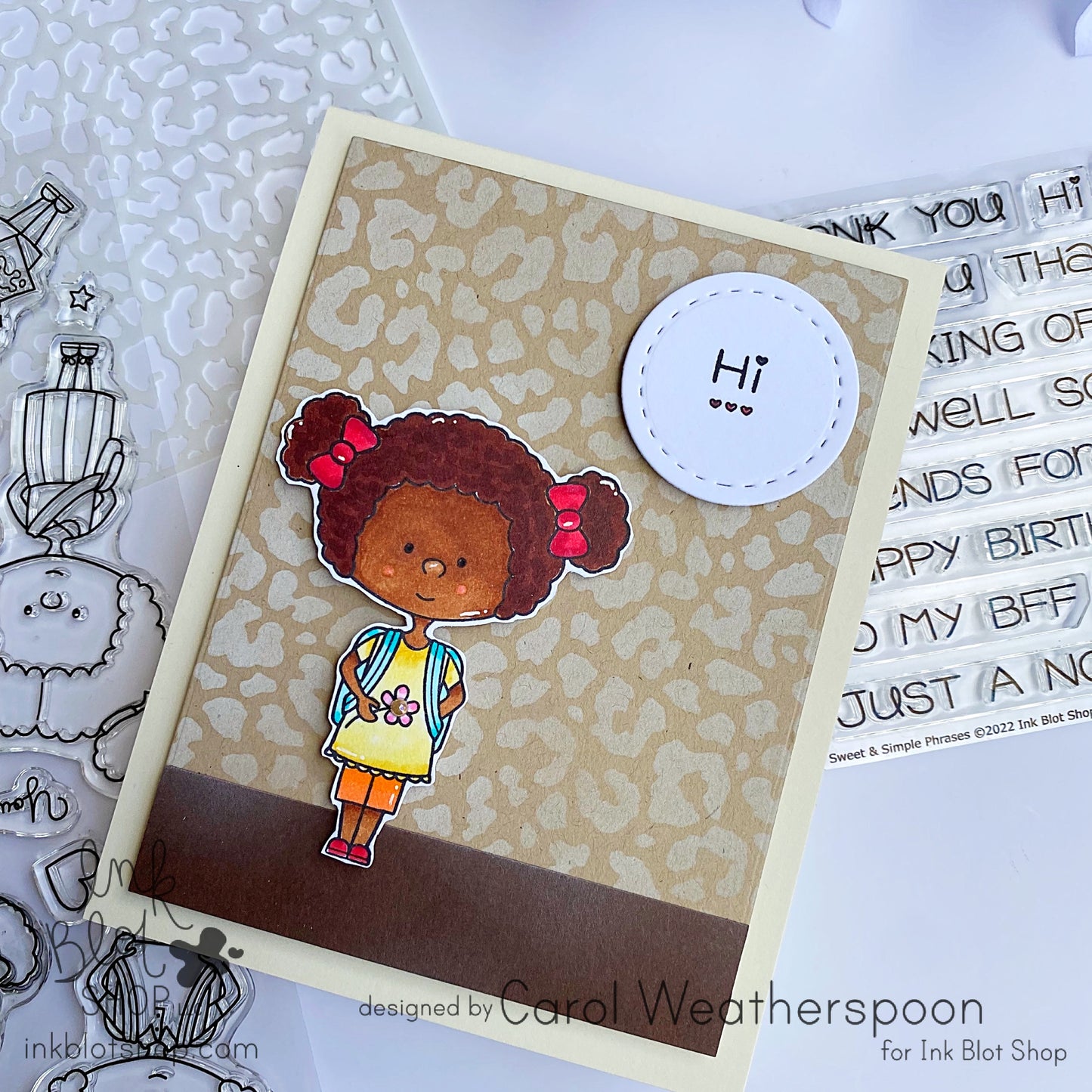 Little School :: 6x8 Clear Stamp Set