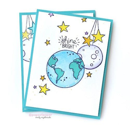 Shine On :: 4x6 Clear Stamp Set