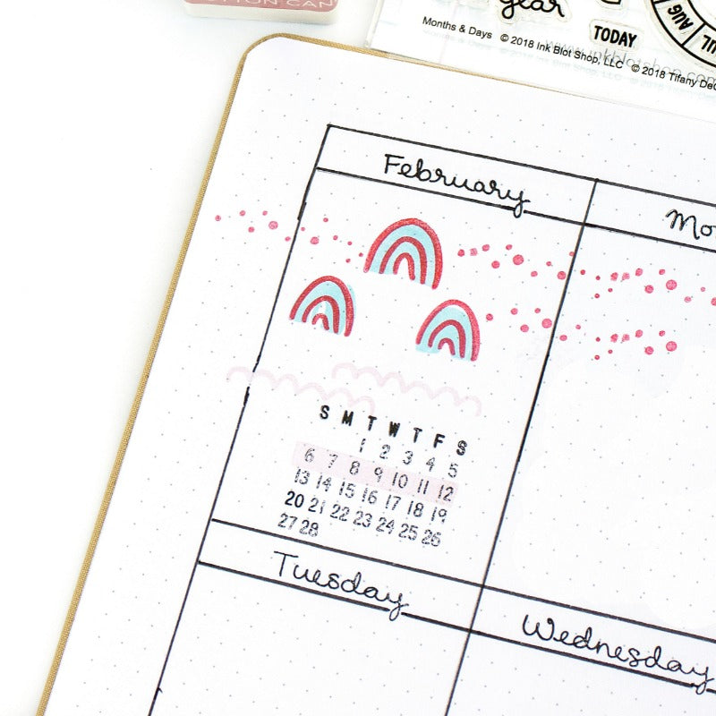 Date It (Calendar Builder) :: 4x6 Clear Stamp Set